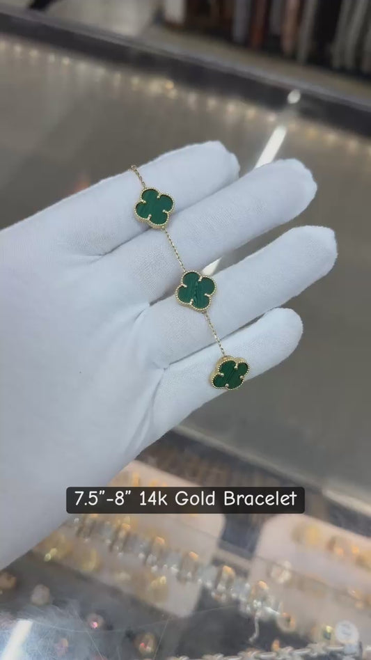 7.5”-8” 14k Gold Bracelet
